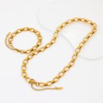 Textured Paperclip Chain