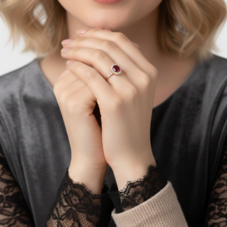Amplify your character with golden radiance. This sophisticated ring features a brilliant drop-shaped zircon, set in solid 925 Sterling Silver and finished with luxurious 18K Gold plating for a timeless glow. Material: 925 Sterling Silver Finish: 18K Gold Plated Stone: Teardrop (Drop Shape) Zircon