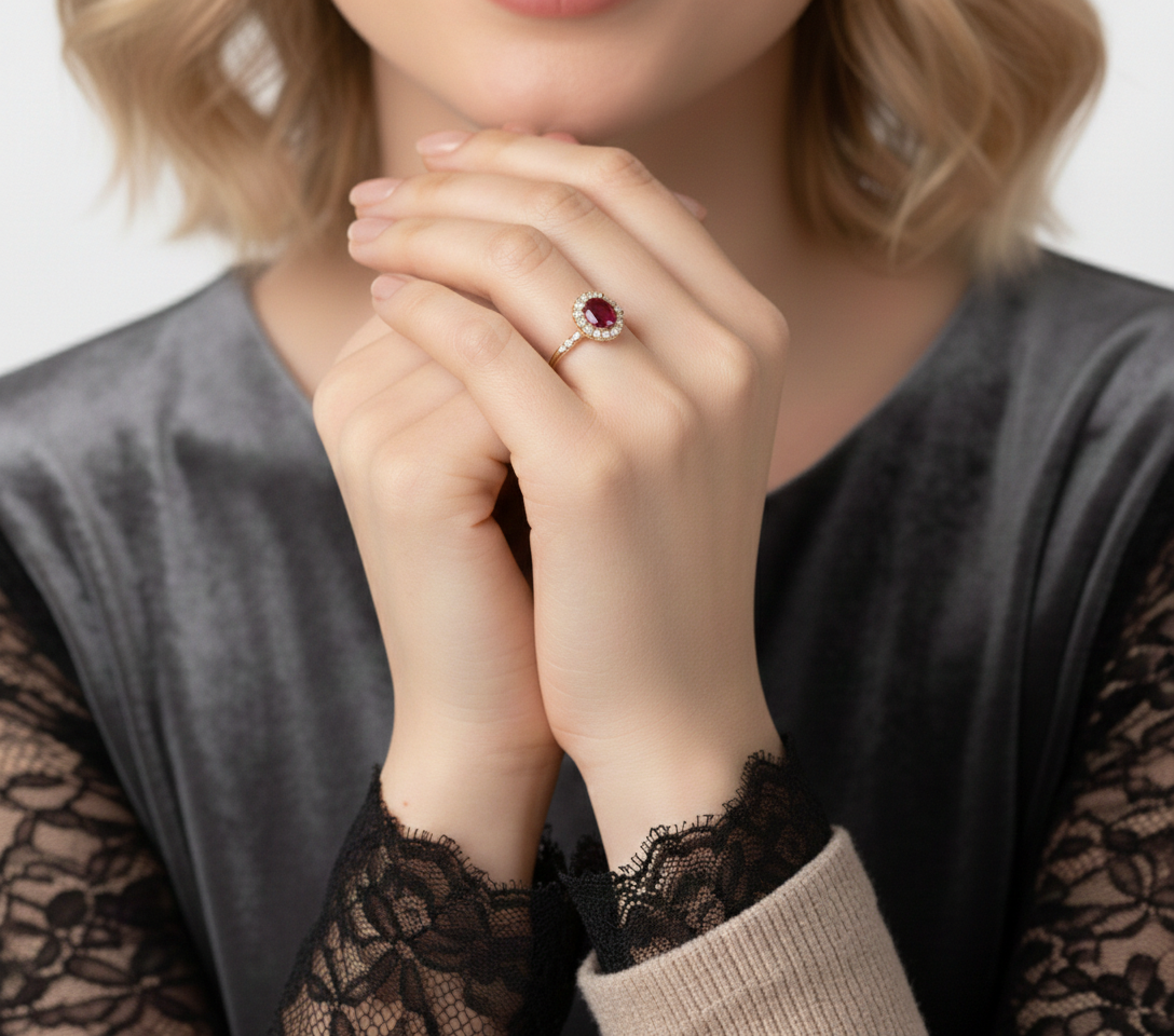 Amplify your character with golden radiance. This sophisticated ring features a brilliant drop-shaped zircon, set in solid 925 Sterling Silver and finished with luxurious 18K Gold plating for a timeless glow. Material: 925 Sterling Silver Finish: 18K Gold Plated Stone: Teardrop (Drop Shape) Zircon